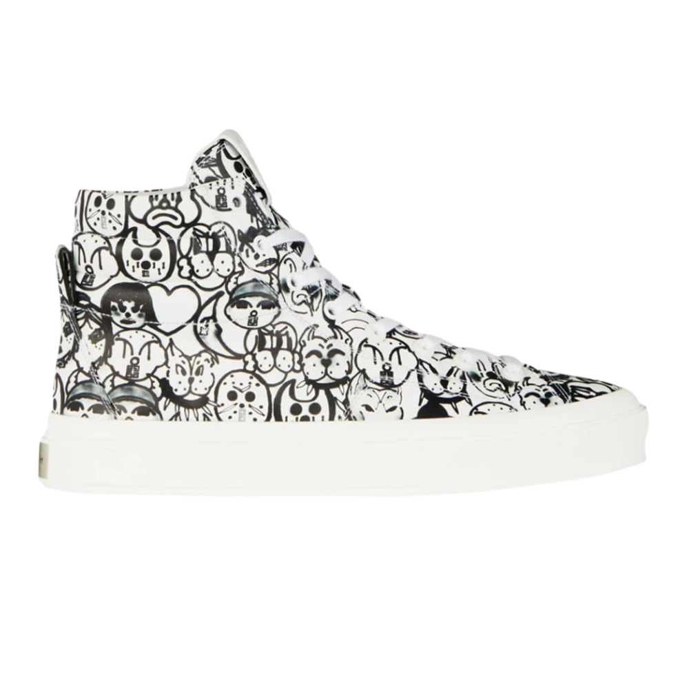 Givenchy X Chito City High-Top Dog Print Sneakers